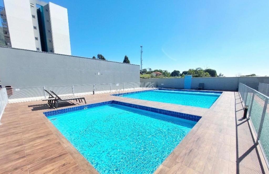Apartamento Na Palhoca, Com Vista Para O Mar, Proximo A Mercados, Padarias E Farmacias. Buitenkant foto
